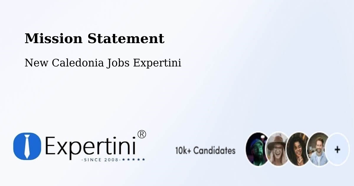 Corporate Mission – Néami - New Caledonia Jobs Expertini