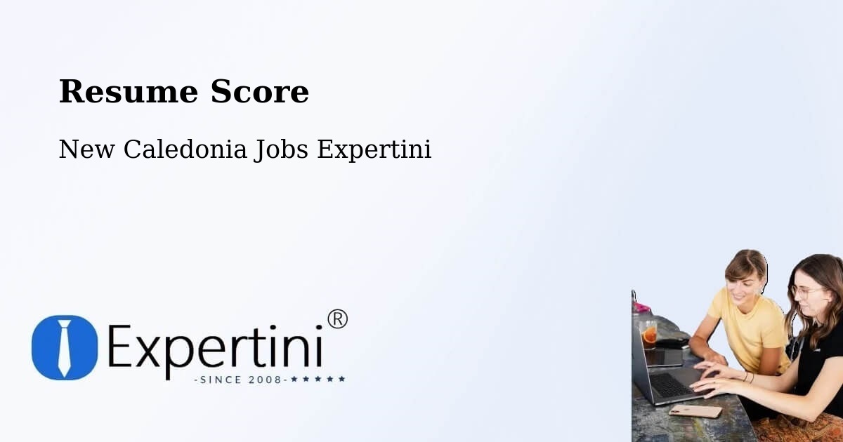 Resume Score & Job Description Match Tool – Néami - New Caledonia Jobs Expertini