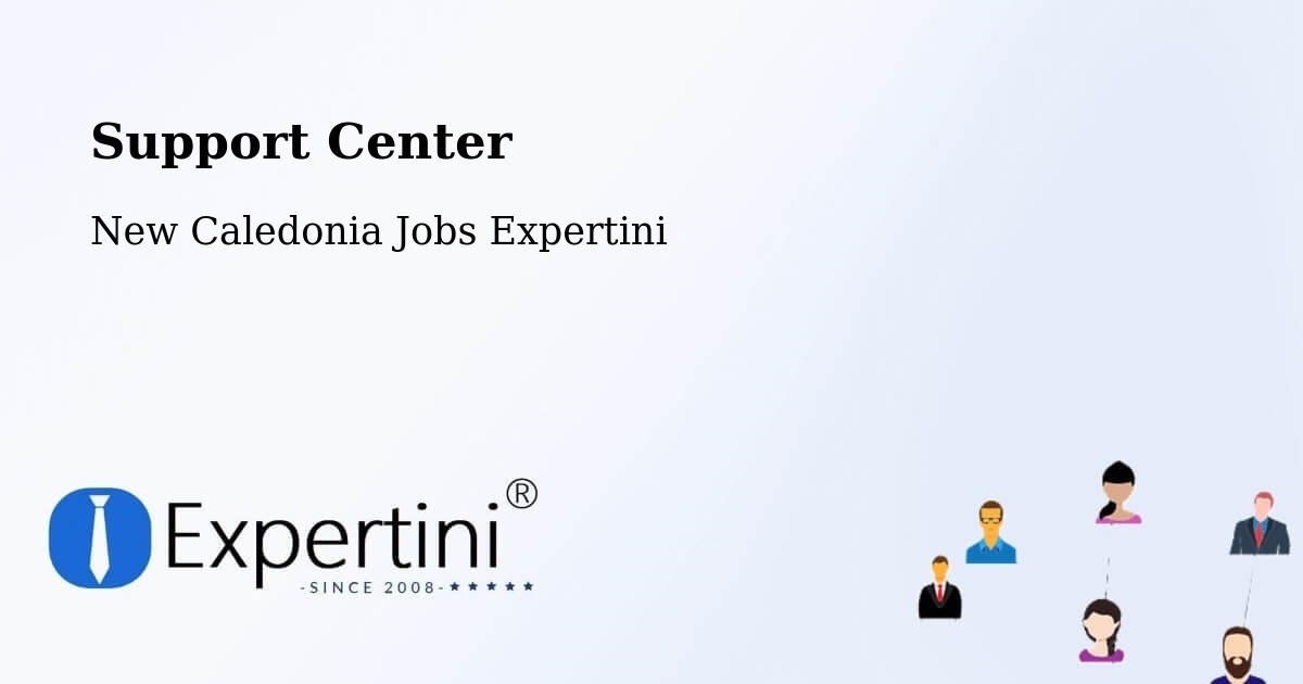 Support Services – Néami - New Caledonia Jobs Expertini